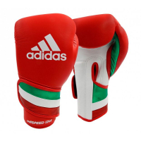 Перчатки боксерские Adidas ADISPEED, цвет красно-бело-зелёный